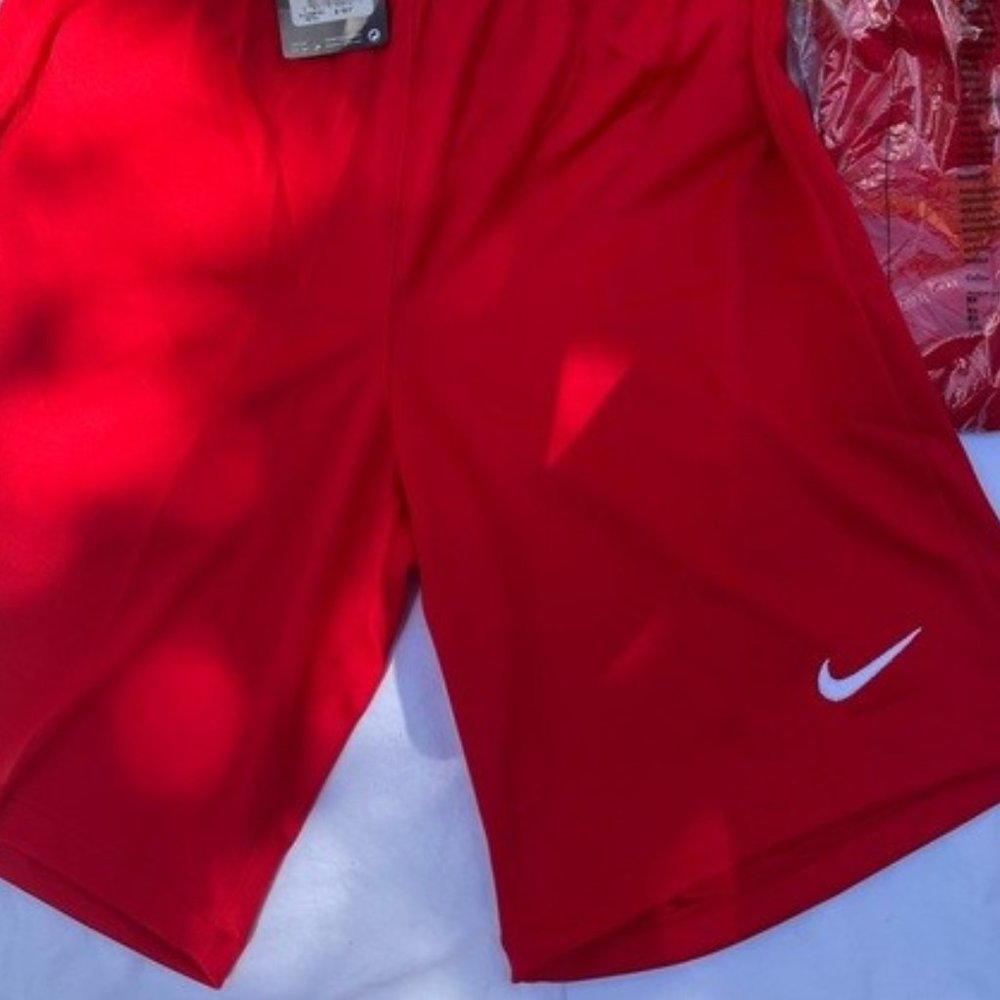 LAST ONE NWT [Nike] Dri-Fit Red Athletic Men's Shorts Multiple! Sizes Available! - Picture 3 of 6